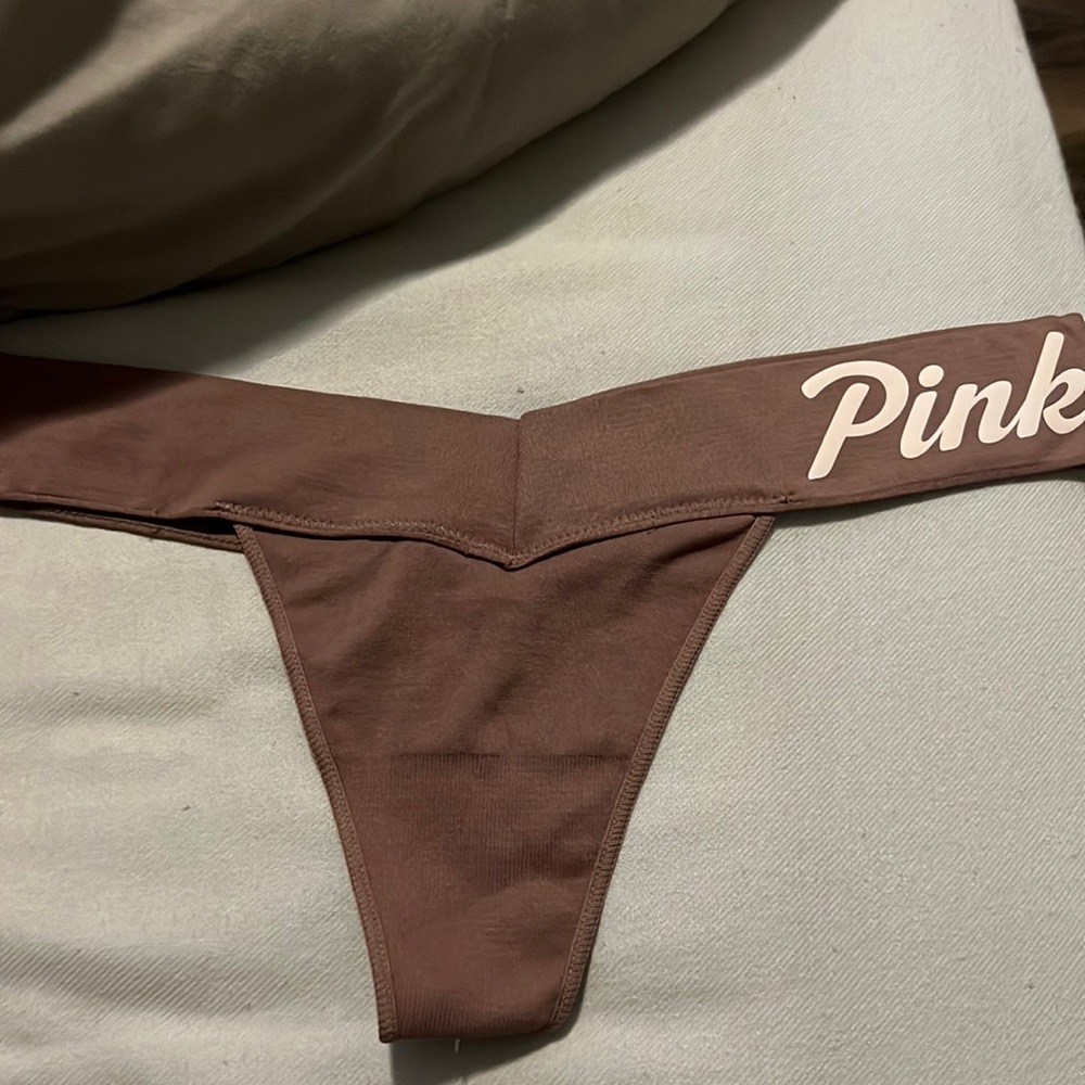 Pink thong